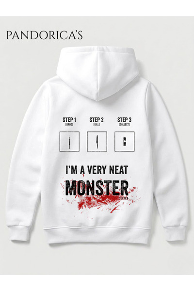 PANDORICA DEXTER Tasarımı " I'M A VERY NEAT MONSTER " İkonik Replik Yazılı SI...