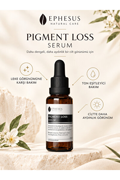 Ephesus Natural Care Pigment Loss Serum 20 ml – Leke Görünümüne Karşı, Ton Eş...