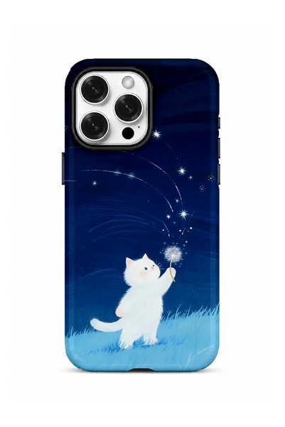 EDELFU متوافق مع iPhone 12 Pro Max - غطاء مزدوج الطبقات مع تصميم قطة، غطاء حم...