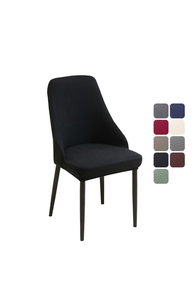 Choice 1PC chair cover A4 Black 1/4/6pcs Jacquard Dining Chair Covers Stretch...
