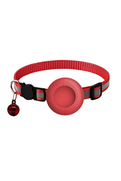 Choice Red Airtag Cat Collar, Reflective Breakaway Safety Buckle with Bell, A...