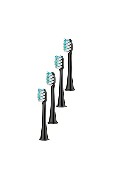 Choice Black 4 pcs Compatible replacement brush head HX6064 for Sonicare Diam...