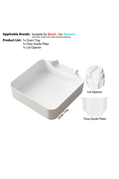 Choice Combo 3 iLMH Washing Machine Drain Tray, Leakproof Water Collection De...