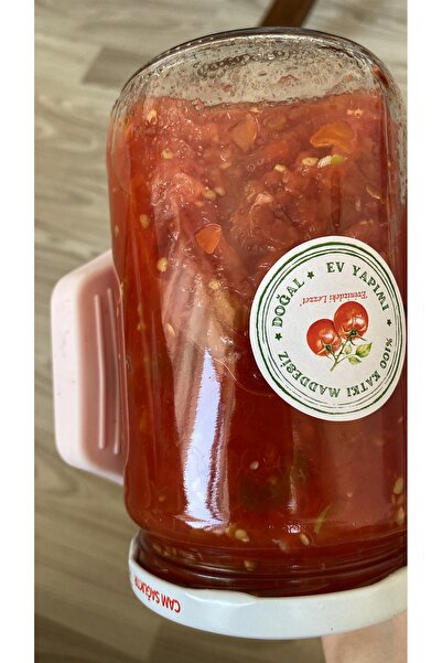 adanadoğalkonserve0101 Ev yapımı doğal menemen sos 2 adet x 660 gr kabukları ...