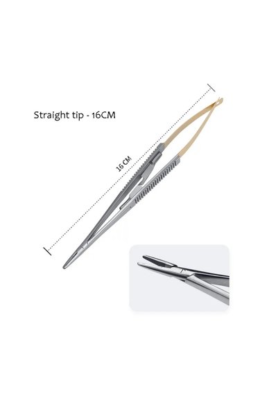 Choice 16cm-Straight 1Pc Castroviejo Needle Holders 14cm/16cm Implant Dental ...