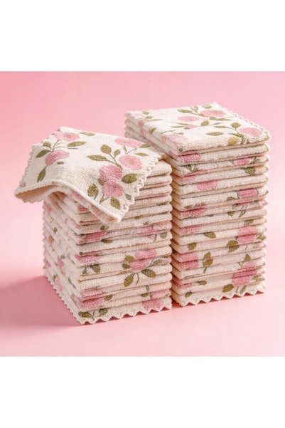 Choice 15pcs 15 pcs 15 Pack of Coral Fleece Cleaning Towels, Suitable for Kit...