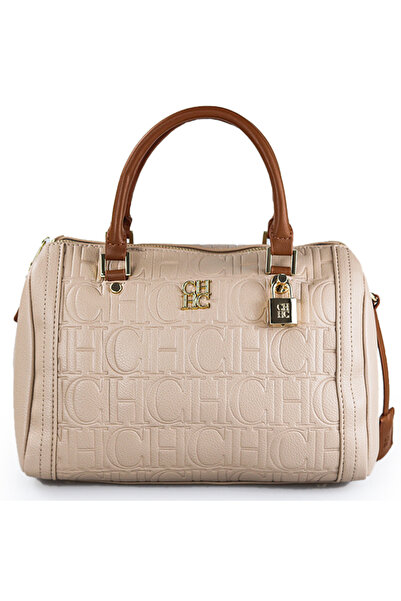 Carolina Herrera Vintage Letter Boston Bag
