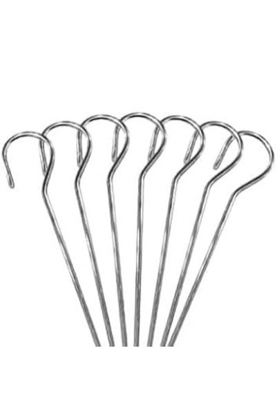 Choice Only 24 Skewers 304 Stainless Steel Vertical Air Fryer Skewer Rack wit...