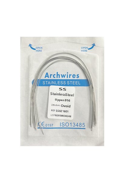 Choice 016 Upper-SS 10pcs AG Dental Arch Wires Orthodontic Super Elastic NITI...