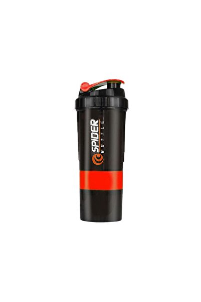 Choice 500ml Red 3 Layers Shaker Protein Bottle Powder Shake Cup Water Bottle...