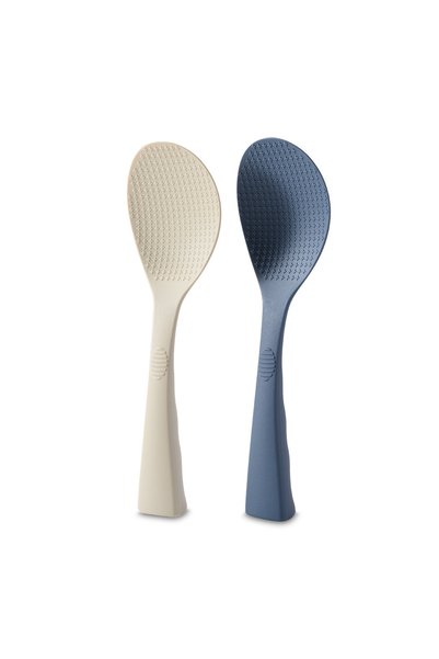 Choice 2PCS Integrated Silicone Rice Spoon, Household Rice Cooker, Rice Spoon...