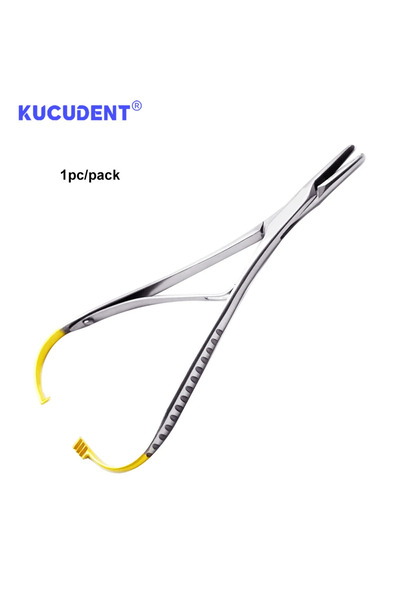 Choice 1pc 1Pc Dental Needle Holder Pliers Tweezers Stainless Steel Mathieu N...