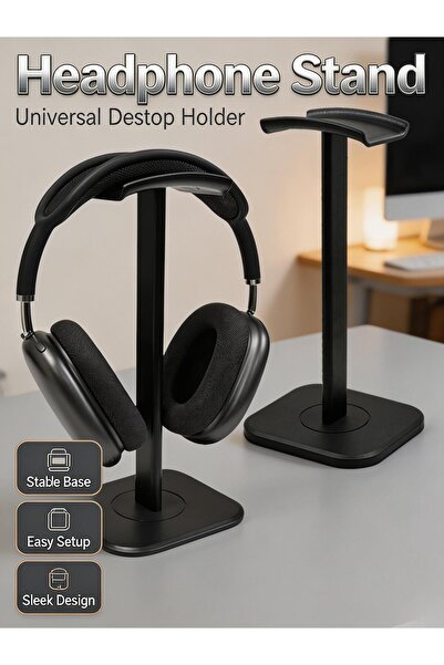 Generic Headphone Stand Headset Holder Earphone Stand with Aluminum Supportin...