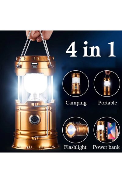 Choice Rechargeable Solar Power LED Telescopic Flashlight Portable Emergency ...