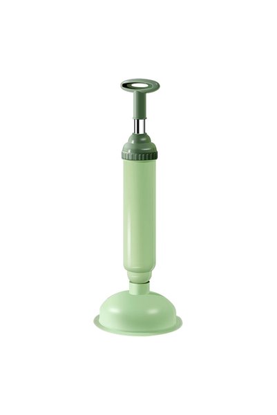 Choice Green Toilet Plunger High Pressure Pump Anti Clogging Drain Cleaners P...