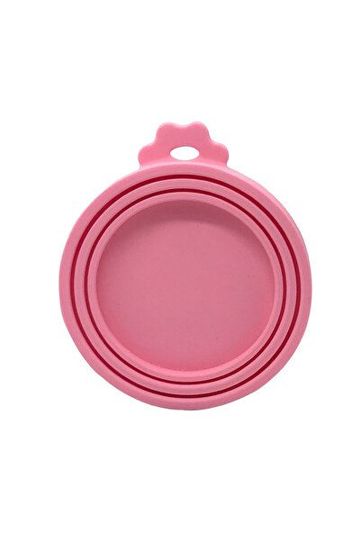 Choice 1pc pink 1 Reusable Silicone Pet Can Lid Bpa Free, Suitable For Most S...