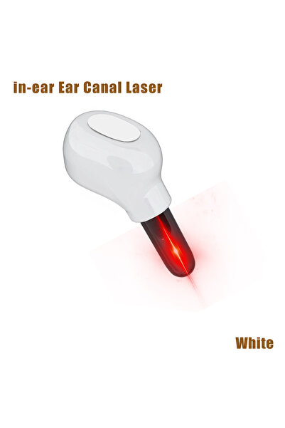 Choice White 1Pcs Painless 650nm Red Light Otology Laser Therapy Device - Ear...