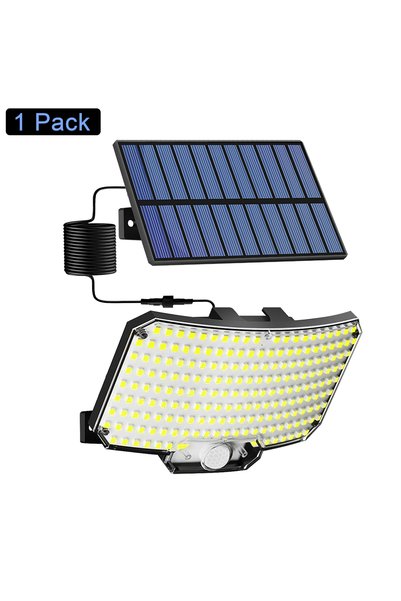 Choice white light Solar Lights Outdoor 234LED 3 Modes Motion Sensor Flood Li...
