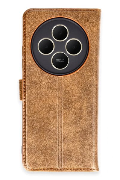 Bezos Xiaomi Redmi 14C Compatible Case Trend S Plus Cover Case - Tan