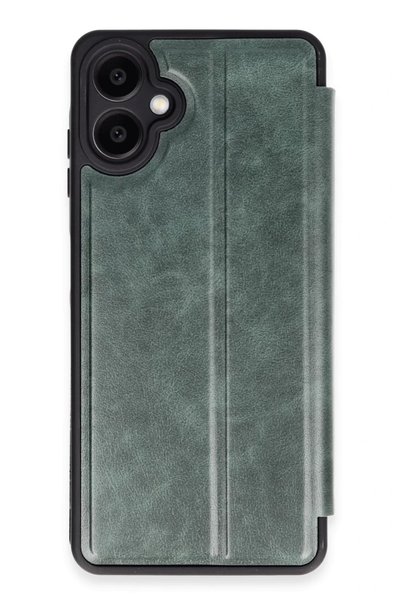 northcity n Samsung Galaxy A06 Compatible Case Flip Cover - Dark Green