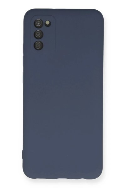 Bezos Samsung Galaxy A03S Compatible Case Nano Velvet Silicone - Gray