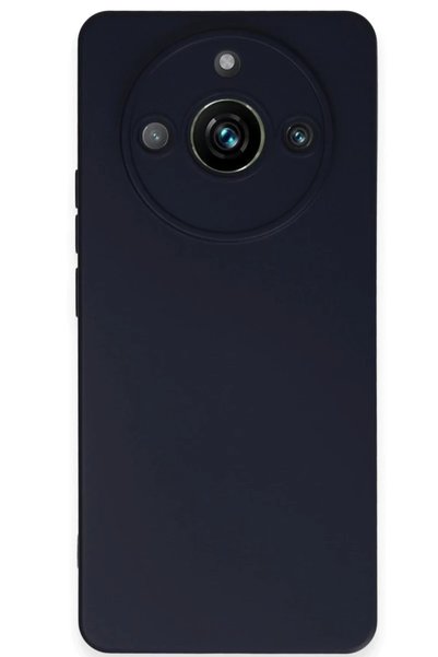 northcity n Realme 11 Pro Compatible Case Nano Velvet Silicone - Navy Blue