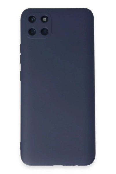 Generic Brand Realme C11 Compatible Case Nano Velvet Silicone - Navy Blue