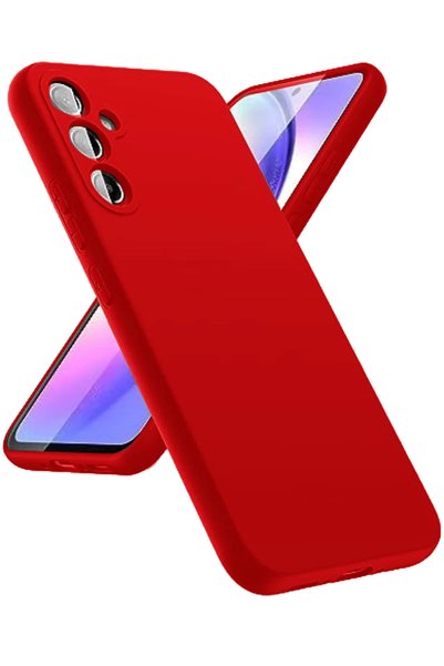 Bezos Samsung Galaxy A24 4g Compatible Case First Silicone - Red