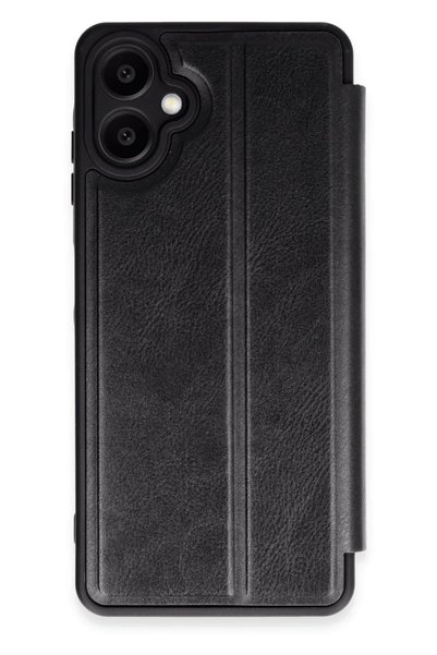Generic Brand Samsung Galaxy A06 Compatible Case Flip Cover - Black