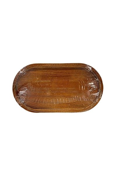 ELİSY Acacia oval presentation stand