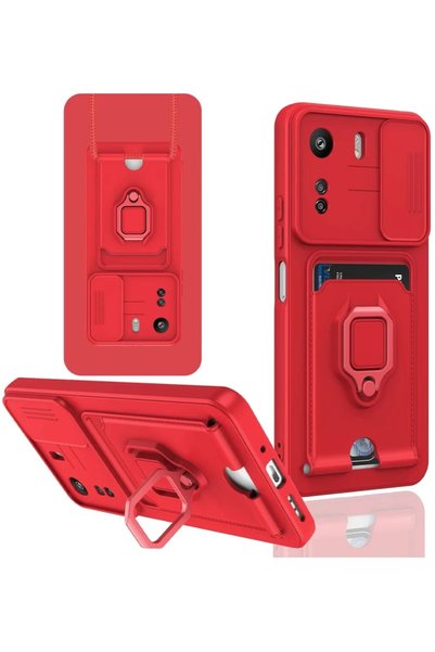 northcity n حافظة سيليكون متوافقة مع هاتف Xiaomi Redmi 13C مع حامل بطاقات زوم...