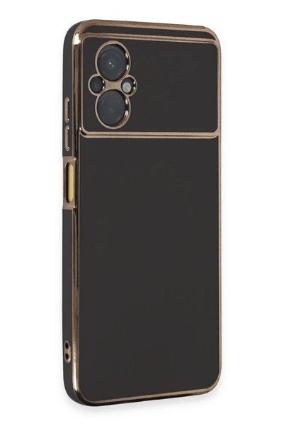 Generic Brand Xiaomi Poco M5 Compatible Case Volet Silicone - Black