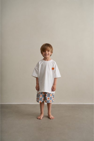OhlalaKoala Tricou pentru copii cu broderie solară