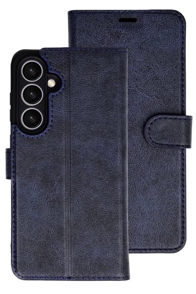 Bezos Samsung Galaxy A57 5g Compatible Trend S Plus Flip Cover Case - Navy Blue