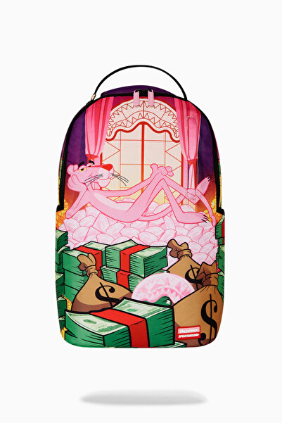 Sprayground Pink Panther Money Stash Dlxr Backpack, Licensed Backpack