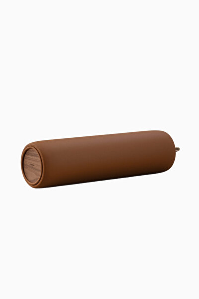 Bork Hs831 American Walnut Eco Leather Massage and Pilates Roller - Brown, 50...
