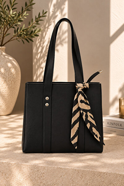 EBRUTESETTÜR Scarf Bag Black Powder