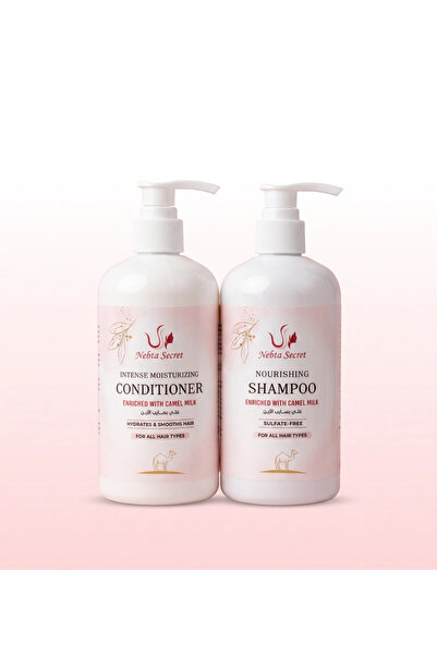 nebta secret Camel Milk Shampoo and Conditioner