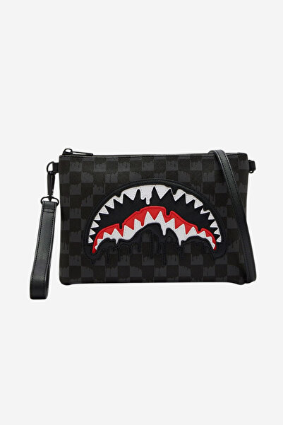 Sprayground حقيبة يد باريس كروس أوفر بتصميم أسماك القرش المتدلية، حقيبة كروس ...