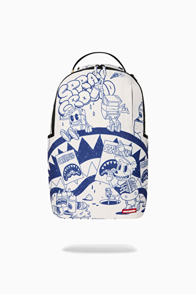 Sprayground Money Crew Cash Chaos Patterned Backpack