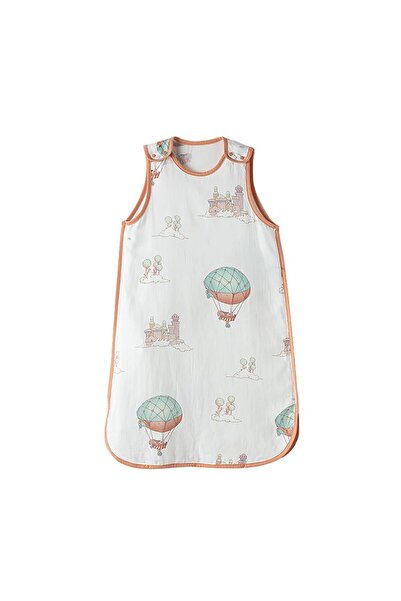 Baby Care Whale Blue Sleeveless Baby Sleeping Bag, Size S, Breathable, Zippered
