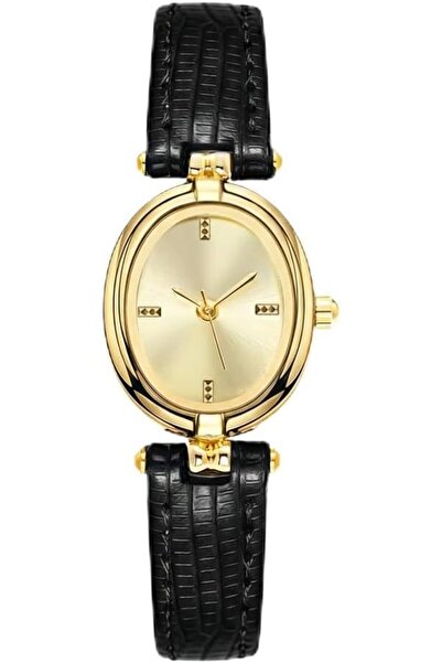 GENERAL Custofit Watch for Women, Classic Small Gold Oval Quartz Watch with L...