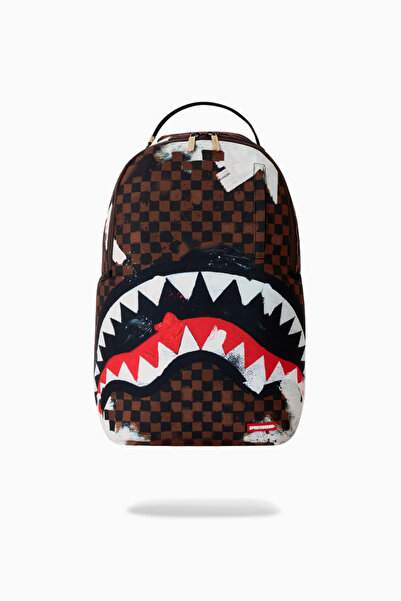 Sprayground Sharks in Paris Gallery Edition 900D Polyester Laptop Backpack