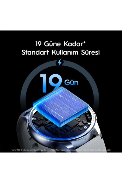 TECNO Watch 4 W04 Gümüş ( Türkiye Garantili )