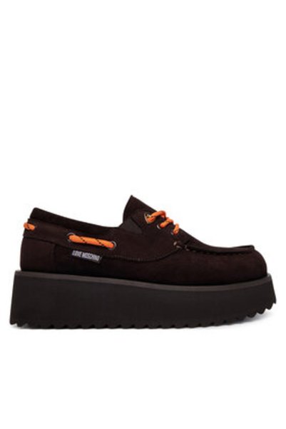 Love Moschino Pantofi joși JA10036I1PJAW317 Maro închis