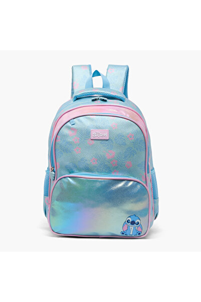 Disney Stitch Backpack for Girls 5-8 Years with Laptop Compartment - 16 inches