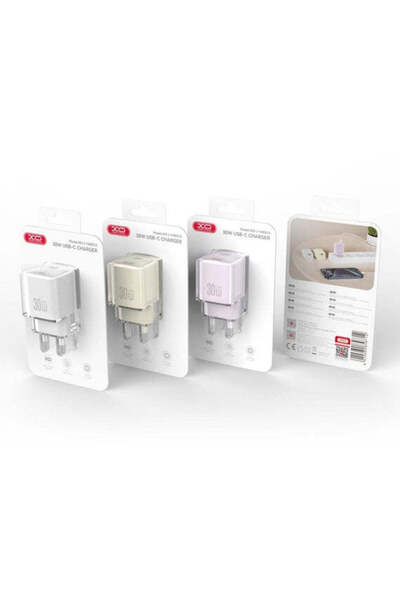 Xo Φορτιστής δικτύου L 148, 18 W, 5 V, 3 A, 1 xUSB-C - Λευκό