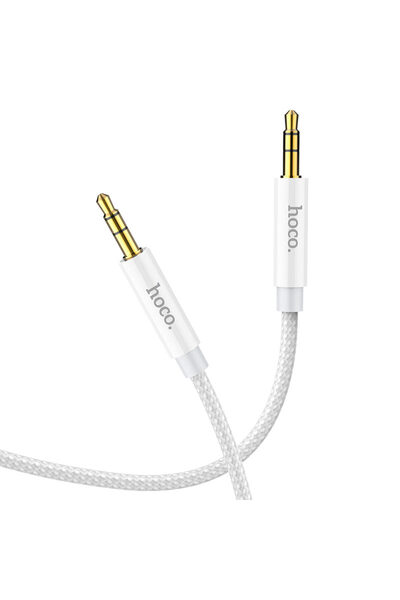 Hoco Audio Cable UPA 19, Jack 3.5 mm M to Jack 3.5 mm M, 2 m - Silver