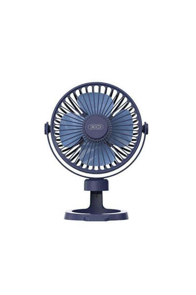 Xo Cooler MF 78, Mini ventilator de birou, Reîncărcabil, 4 inci, 3 viteze, 12...