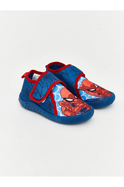 LC Waikiki Mavi Spider-man Baskılı Erkek Çocuk Panduf